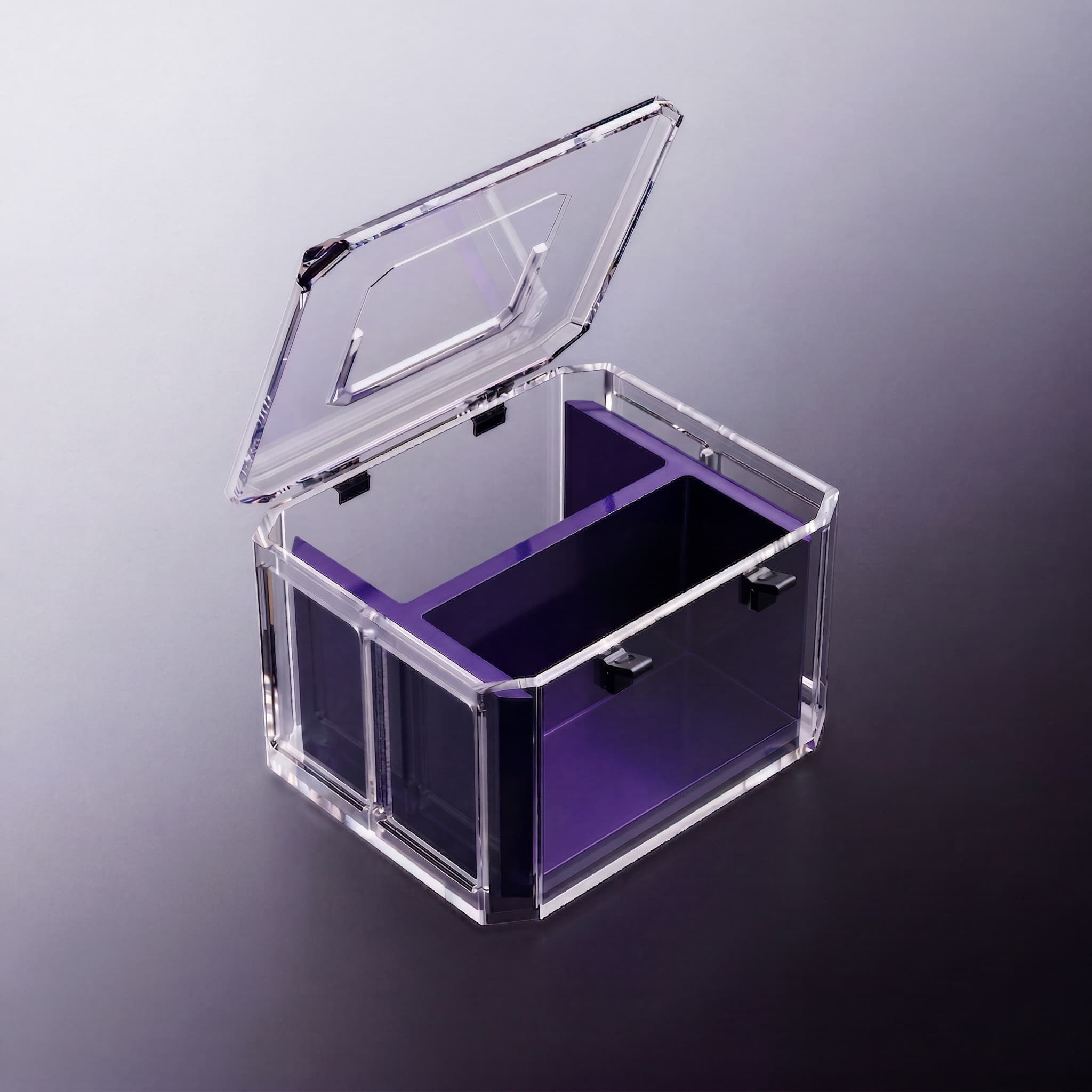 Purple finish sample